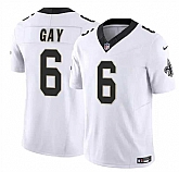 Men & Women & Youth New Orleans Saints #6 Willie Gay White 2023 F.U.S.E. Vapor Limited Football Stitched Jersey,baseball caps,new era cap wholesale,wholesale hats